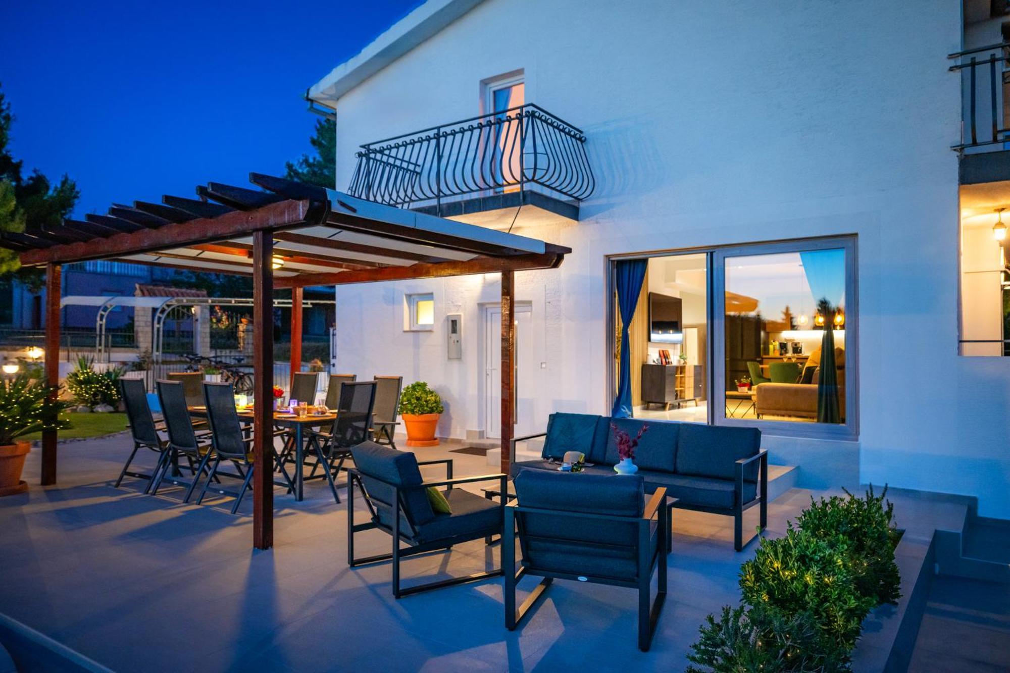 Villa Plenca - Heated Pool ! Šibenik Dış mekan fotoğraf