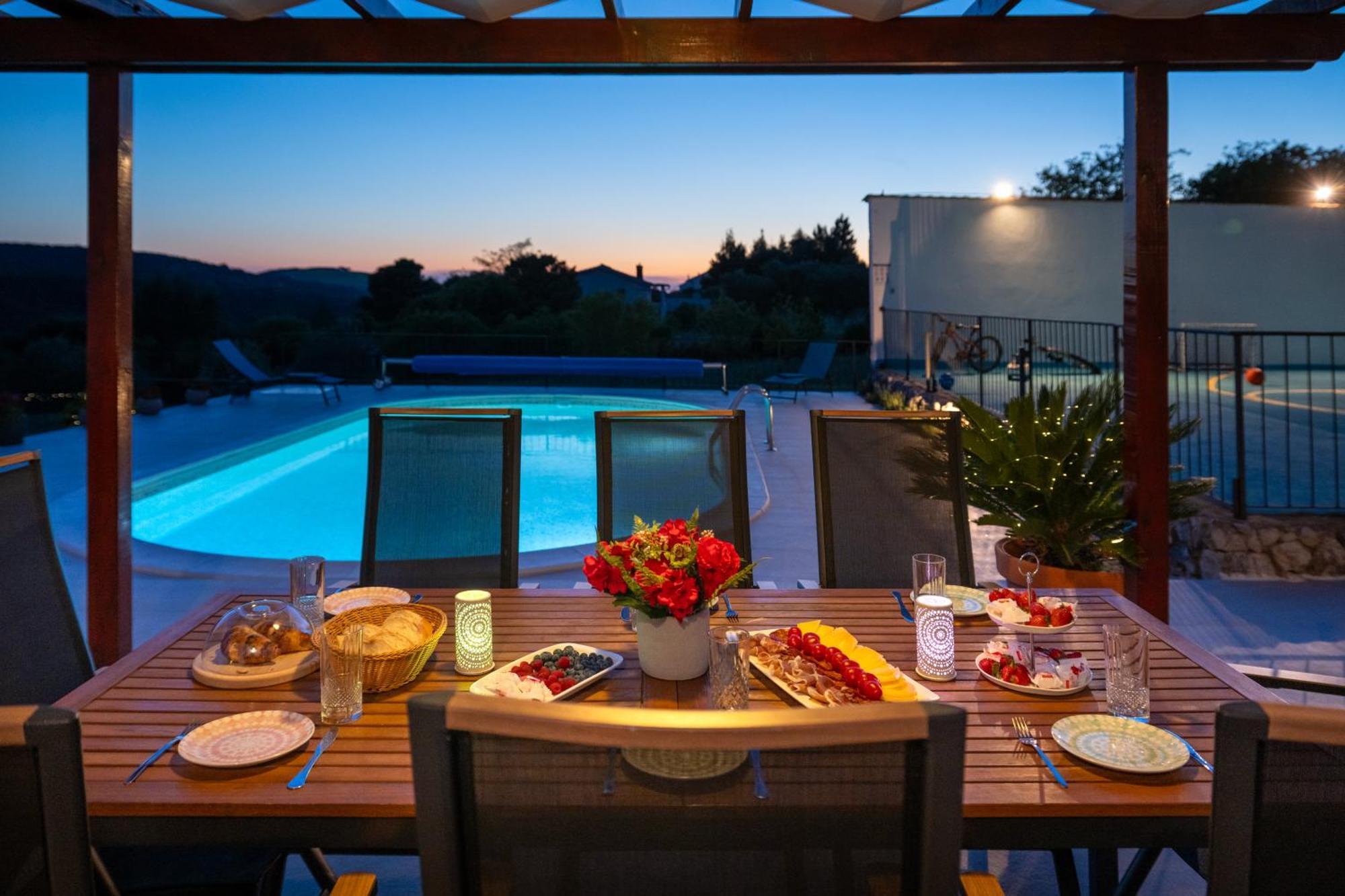 Villa Plenca - Heated Pool ! Šibenik Dış mekan fotoğraf