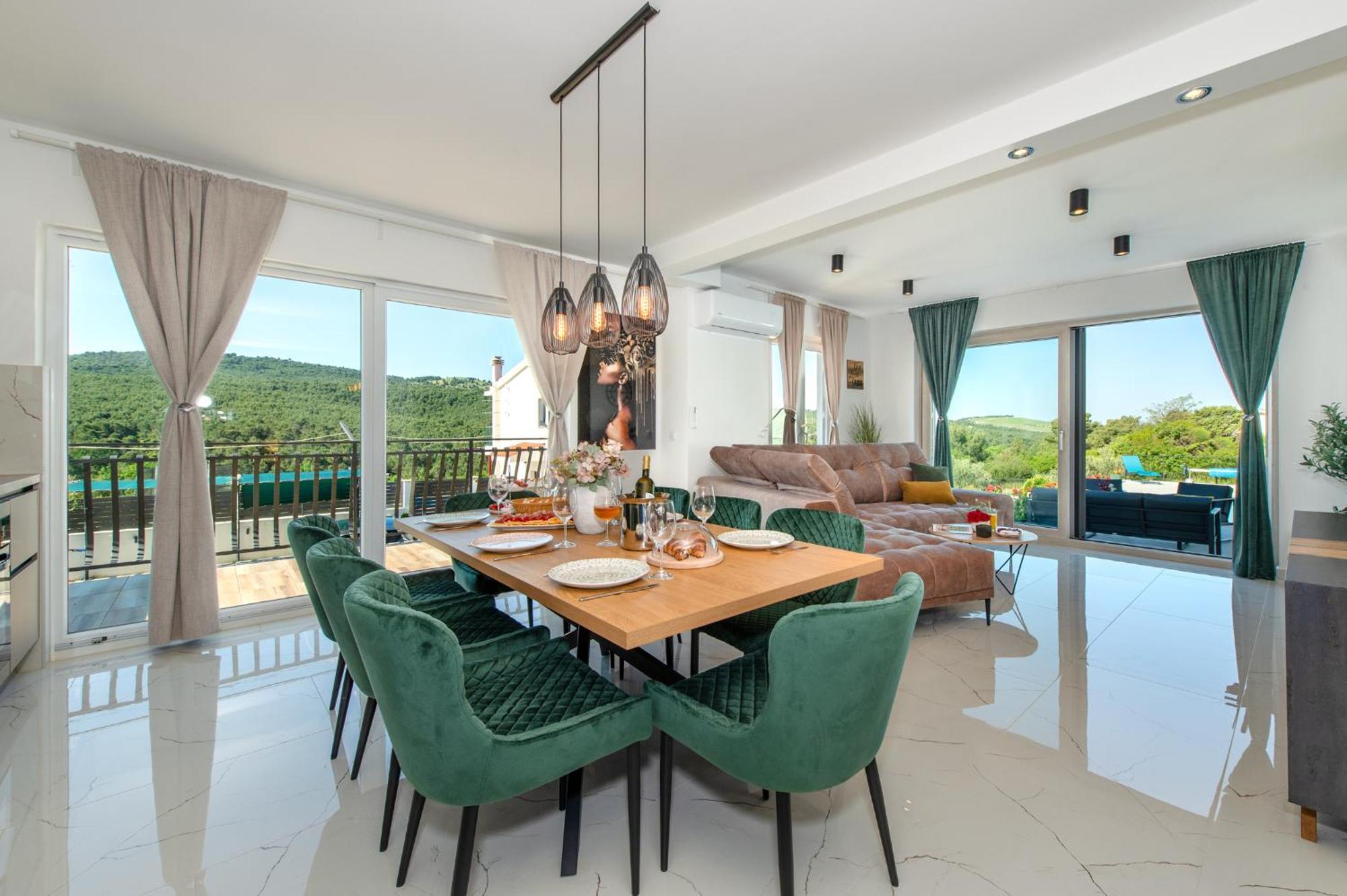 Villa Plenca - Heated Pool ! Šibenik Dış mekan fotoğraf