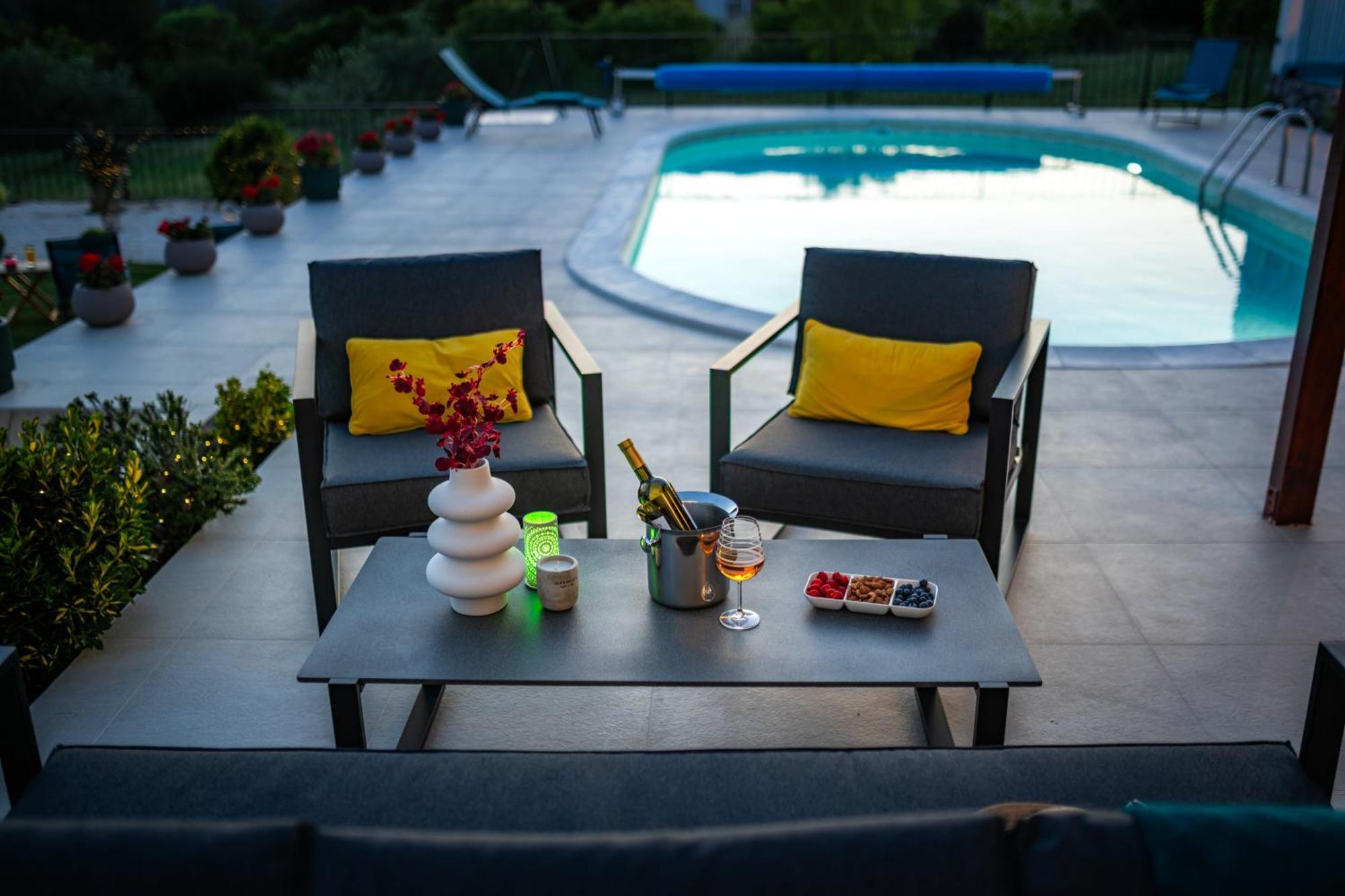 Villa Plenca - Heated Pool ! Šibenik Dış mekan fotoğraf