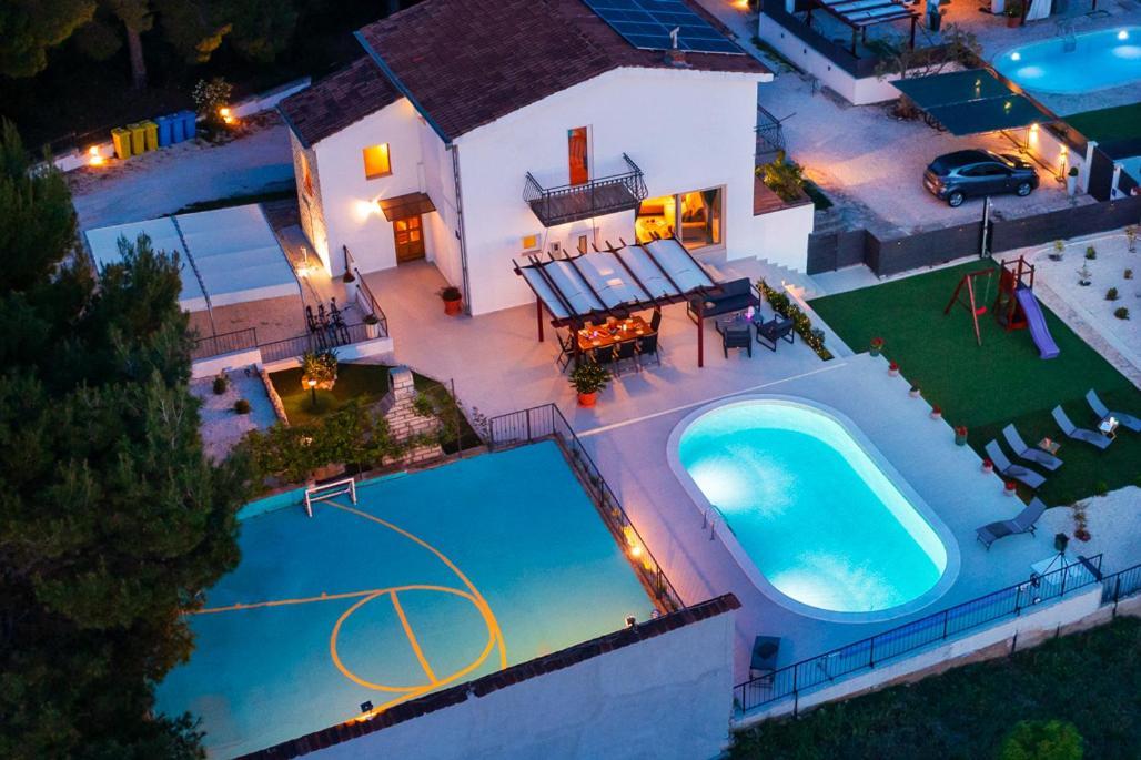 Villa Plenca - Heated Pool ! Šibenik Dış mekan fotoğraf