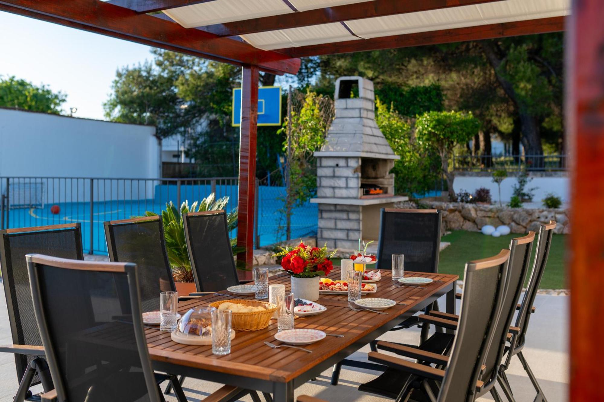 Villa Plenca - Heated Pool ! Šibenik Dış mekan fotoğraf