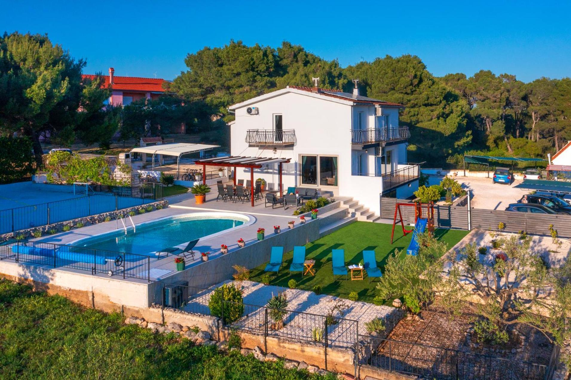 Villa Plenca - Heated Pool ! Šibenik Dış mekan fotoğraf