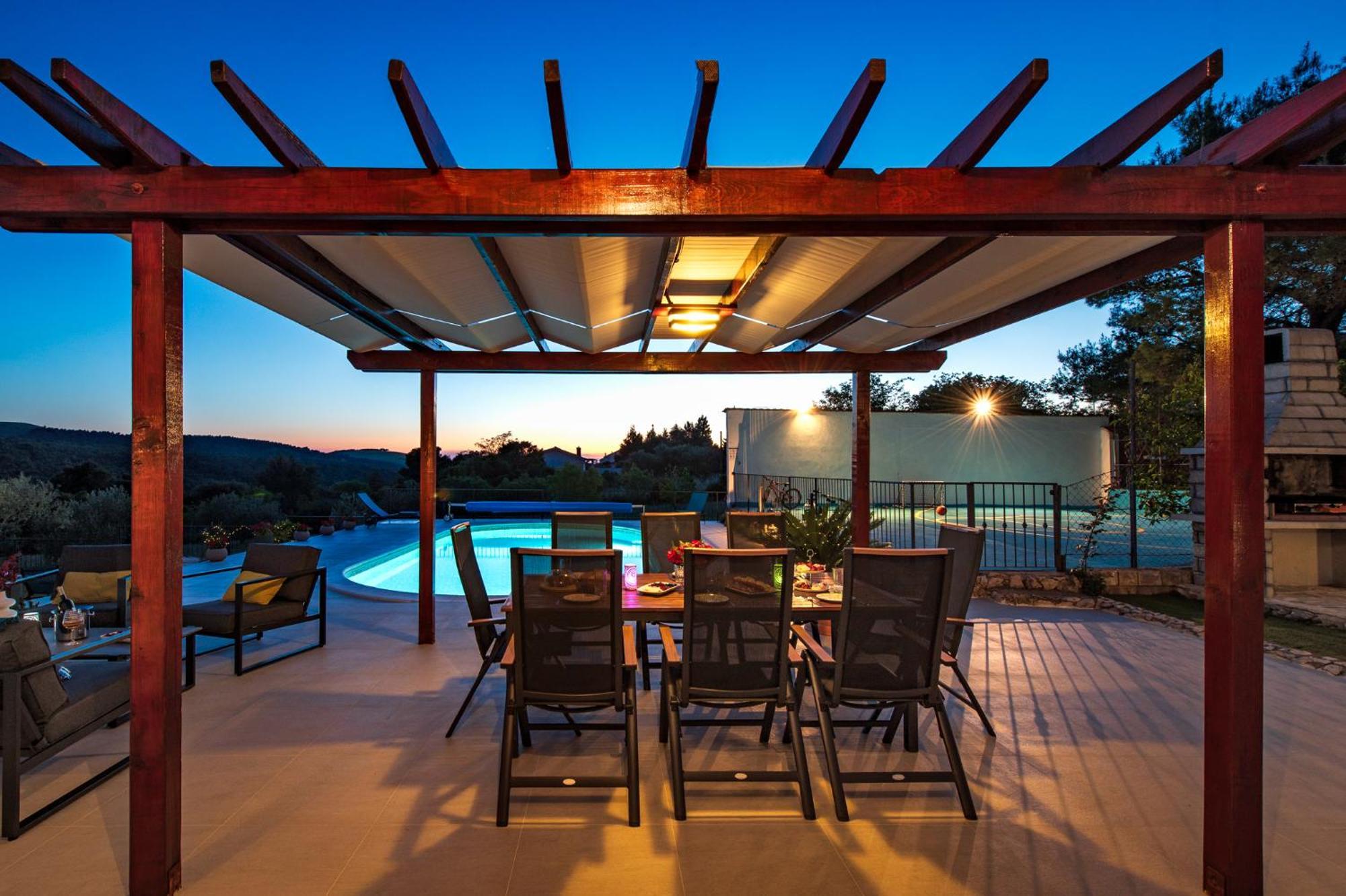 Villa Plenca - Heated Pool ! Šibenik Dış mekan fotoğraf