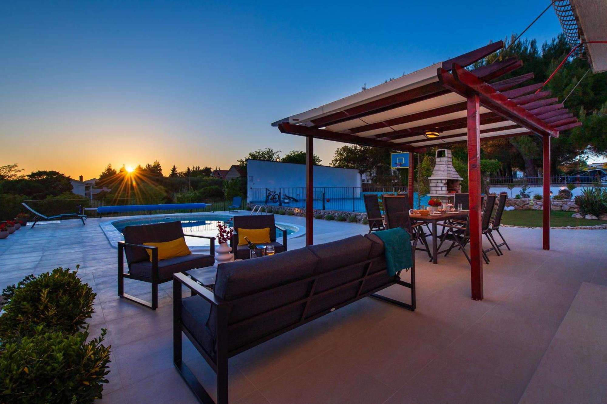 Villa Plenca - Heated Pool ! Šibenik Dış mekan fotoğraf